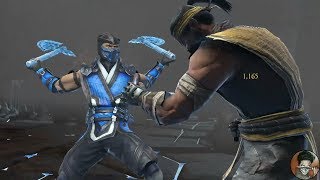 Mk 11 mobile mk 11 Sub-Zero gameplay||MK 11 Sub-Zero Gameplay. New Update Preview.