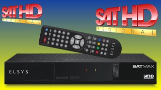 UNBOXING RECEPTOR DIGITAL ELSYS SATMAX - SAT HD REGIONAL.