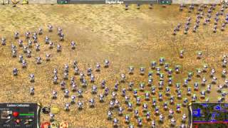Empire Earth: Battle with 2500 soldiers