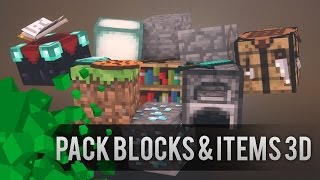 [ Presentation ] All Blocks & Items 3D ! FREE !