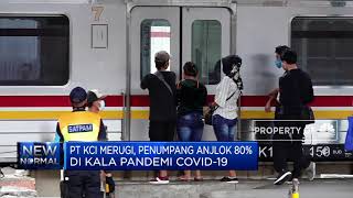 PT KCI Merugi, Penumpang Anjlok 80% di Kala Pandemi Covid-19