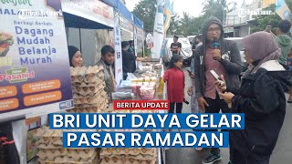 BRI Unit Daya Gelar Pasar Ramadan, Ada Diskon Spesial dan Doorprize Menarik