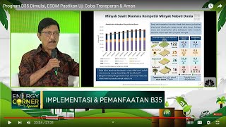 BPDPKS: Program B35 Sebenarnya Untuk Menstabilisasi Harga CPO