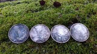 КЛАД НЕМЕЦКОГО СЕРЕБРА ПОД ДЕРЕВОМ!!!КОП ПО ВОЙНЕ/WW2 METAL DETECTING