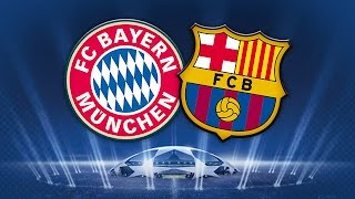 PES2012 patch 2017 BAYERN MUNCHEN VS BARCELONA