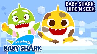 [????NEW] Baby Shark's Bath Time | Hide and Seek | Play with Baby Shark 