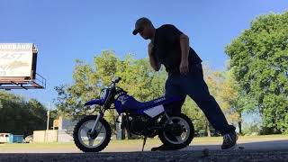 2007 Yamaha PW50 for sale, automatic with training wheels.