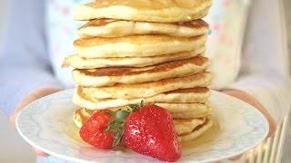 fluffy pancakes- بانكيك خفيف وهش