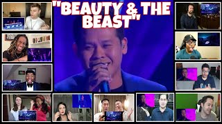 "BEAUTY AND THE BEAST" REACTORS REACTION COMPILATION/MARCELITO POMOY/FINAL SONG