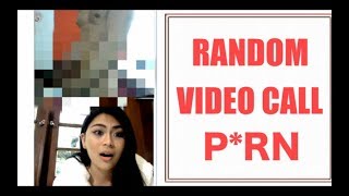 RANDOM VIDEO CALL P*RN (omegle funny video)