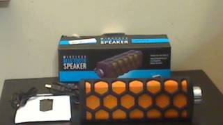 Keedox Outdoor Sports Waterproof Shockproof Portable Wireless Bluetooth Speaker