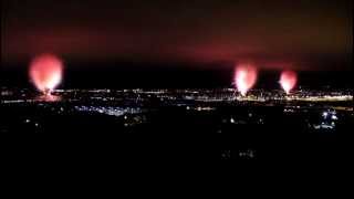 San Diego Bay 10sec. firework show 2012