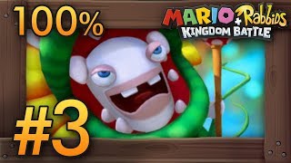 Mario + Rabbids Kingdom Battle - 100% Walkthrough Part 3 | World 1 Secret Chapter & Final Chests