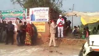Buxar me nitish kumar par hamle 12.1.2018