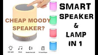 LAZADA UNBOX! A Smart LED Speaker to Set Your Mood?