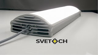 Montage der Industrie-LED-Leuchte "SVETOCH ARCTIC" für Ihr Geschäft