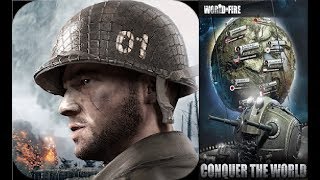 World on Fire GamePlay android / ios  Strategy game / Mobile game online