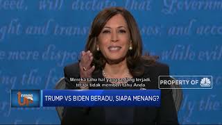 Trump VS Biden Beradu, Siapa Menang?