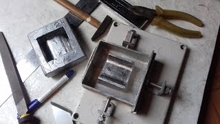 Разборная форма для отливки дайверских грузов