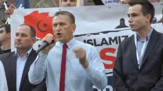 Manifestacja - STOP ISLAMIZACJI EUROPY (Wrocław, 19.09.2015 r.)