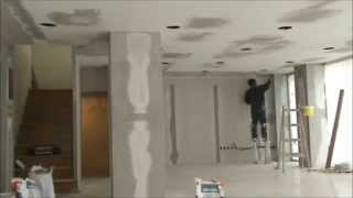Πως γυψέρνονται οι γυψοσανίδες - how to plastering drywall