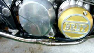 Kawasaki ZEPHYR 400 SUPER ZOIL . スーパーゾイル添加剤投入