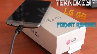 LG G3 / Hard Reset - Format Nasıl Atılır ?