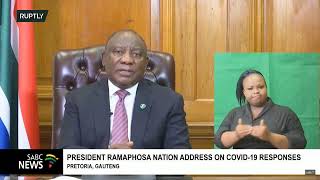 LIVE: South African President Ramaphosa addresses the nation amid Omicron variant spread