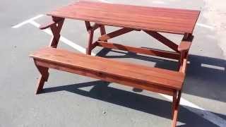 Скамейка - трансформер (Bench Picnic Table)