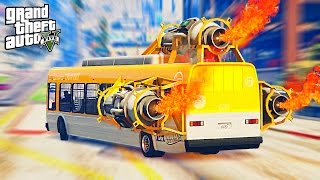 ТУРБО АВТОБУС В GTA 5 (САМЫЙ МОЩНЫЙ АВТОБУС)