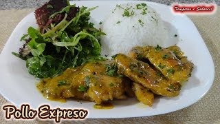 POLLO EXPRESO súper fácil, rápido y delicioso