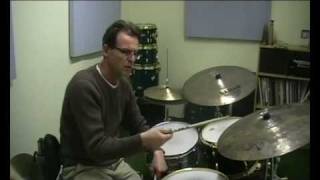 Jazz drumming in 3/4 Part 1