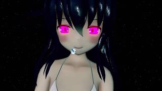 [MMD Giantess] Akatsuki Eat on Earth and Growth.