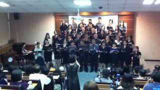 嶺東合唱團＂感恩＂！作詞：林瑛姿 作曲：蕭炬明 指揮：林瑛姿老師