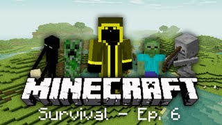 Minecraft Survival Let's Play Ep. 6 "Farmer Gawley Goes To Work!"