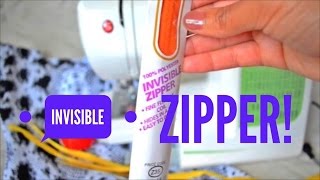 How To Install An Invisible Zipper