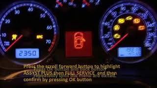 MERCEDES VITO W639  2003 09 2010 10 How to reset service light indicator