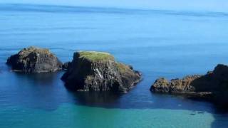 Carrick-a Rede Ireland's rope suspension  bridge