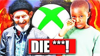 ANGRY OLD WHITE MAN ROAST BLACK KID on XBOX LIVE.. ?? (HILARIOUS) - COD WW2 FUNNY MOMENTS