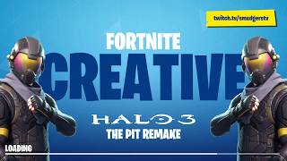 Fortnite Creative: Halo 3 The Pit Map Remake