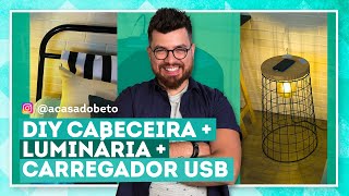 DIY | Como fazer mesa com luz e entrada USB com Beto Nóbrega