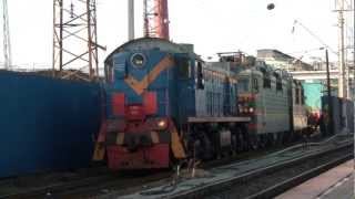 ВЛ80К-747, ТЭМ2-5531 с ВЛ80С-1011, ЭП1М-629 с ЭР9П и ЭП1М-586