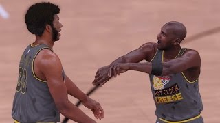NBA 2K16 PS4 My Team - MJ Contested Shot Clock Cheese!