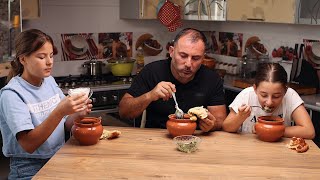 MEAT with VEGGIES IN POTS. RECIPES IN THE OVEN 4k