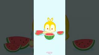暑い夏がきたよ！みんでおいしいスイカ を食べよう @Pinkfong! Baby Friends ​#Shorts
