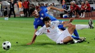 Kaladze scores twice in his own goal vs Italy!