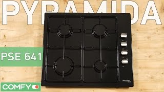 Pyramida PSE 641 - газовая варочная поверхность с автоподжигом - Видео демонстрация