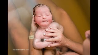 Unassisted Childbirth Slideshow * 9lbs 12.5oz* June 4, 2019