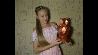 DIY: Сова /  Паперкрафт / 3D оригами / Anuytkina