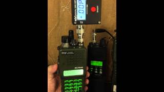 TRI PRC-152(UV)-APRS Power Output Test